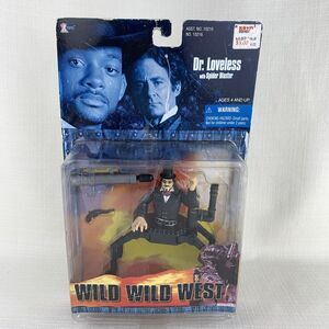 Vintage 1999 Wild Wild West Dr. Loveless Action Figure WB New Sealed Damage Pack